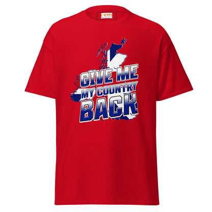 Give Me My Country Back T-Shirt | Political Tee - Red - T-Shirts Online