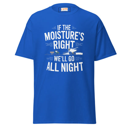 Go All Night | Farmer T-Shirt - Royal - T-Shirts Online