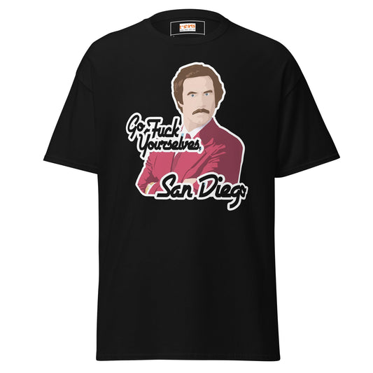 Go F#ck Yourself San Diego | Movie TV - Black - T-Shirts Online