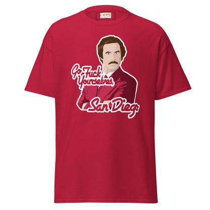 Go F#ck Yourself San Diego | Movie TV - Cardinal - T-Shirts Online