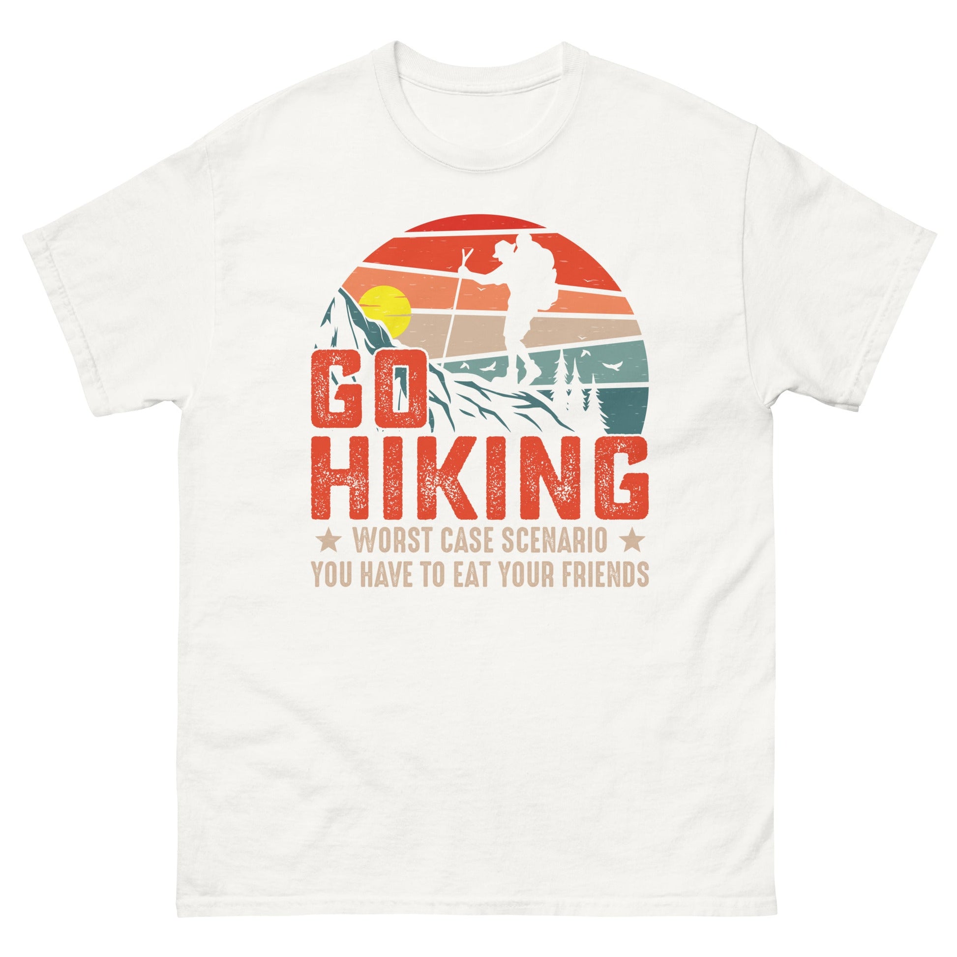 Go Hiking | Camping T-Shirt - T-Shirts Online