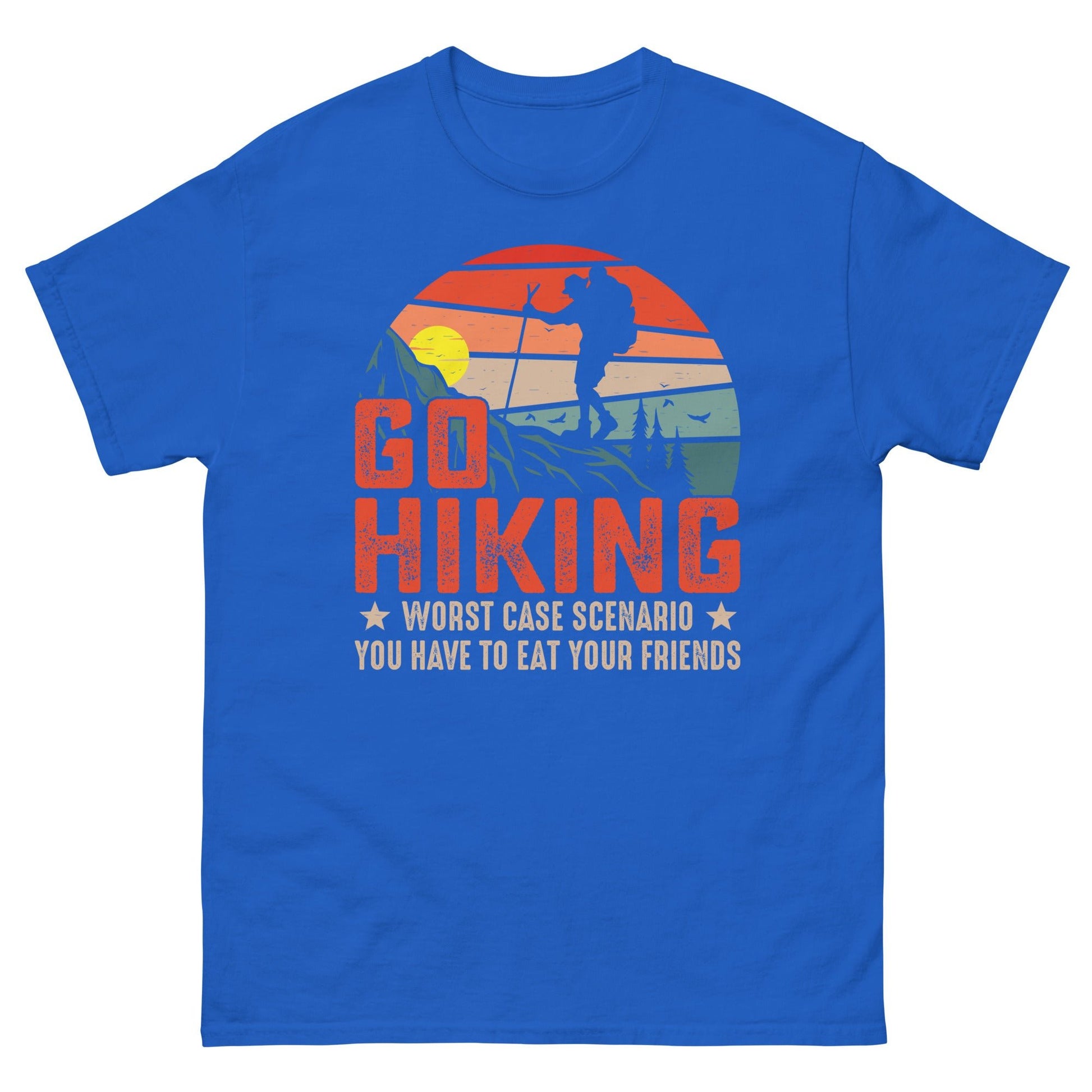 Go Hiking | Camping T-Shirt - T-Shirts Online