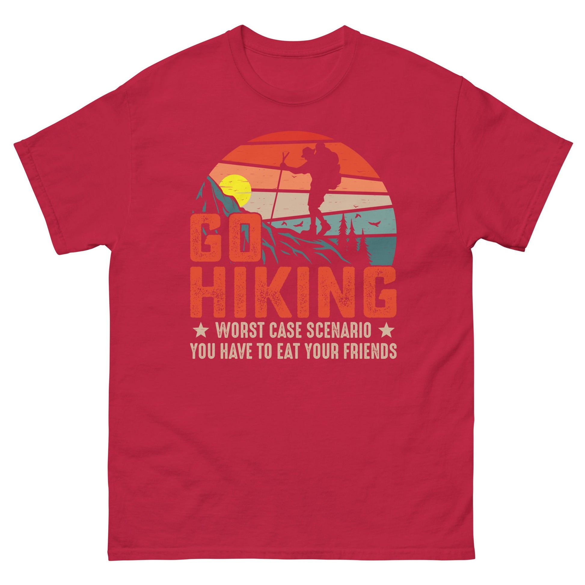 Go Hiking | Camping T-Shirt - T-Shirts Online