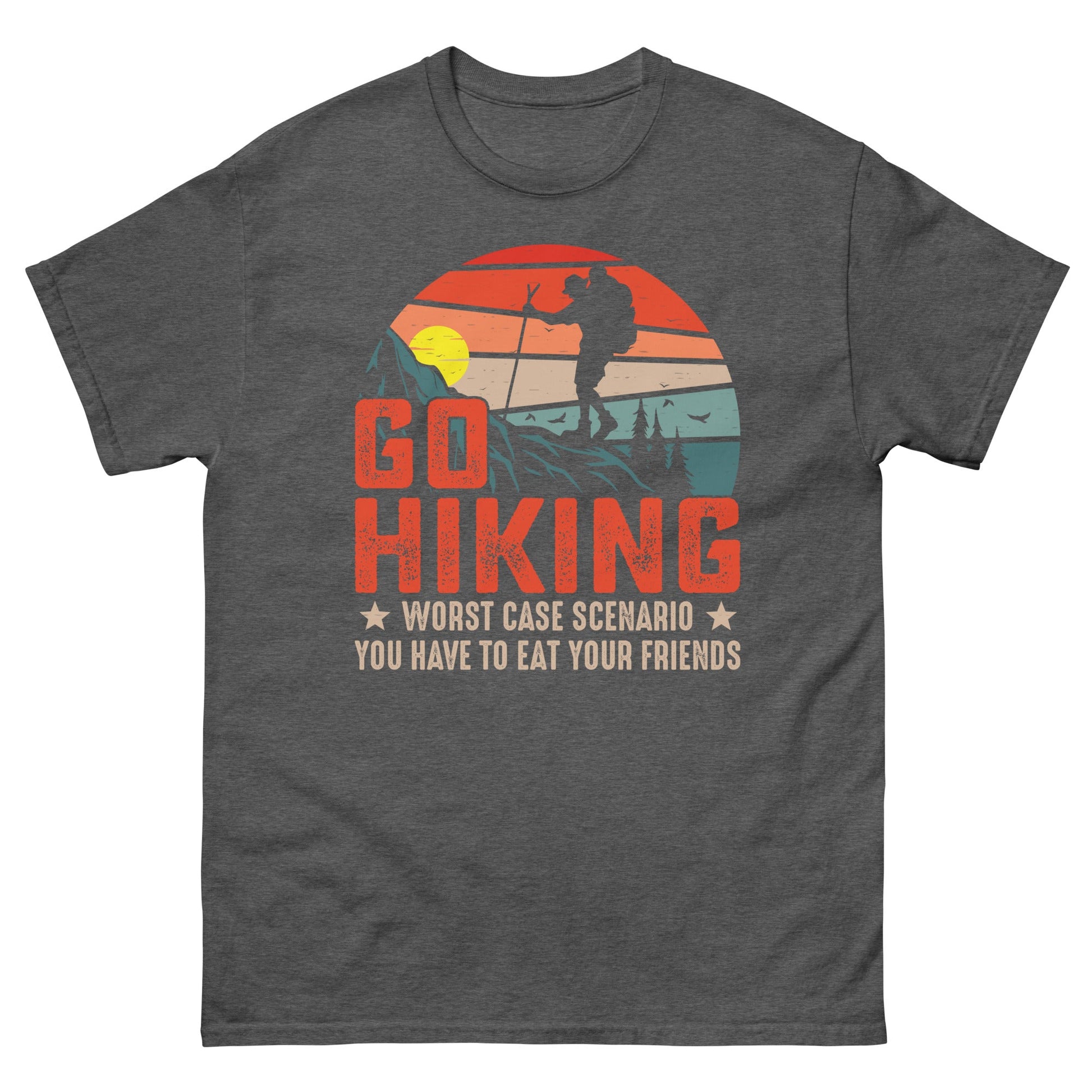 Go Hiking | Camping T-Shirt - T-Shirts Online