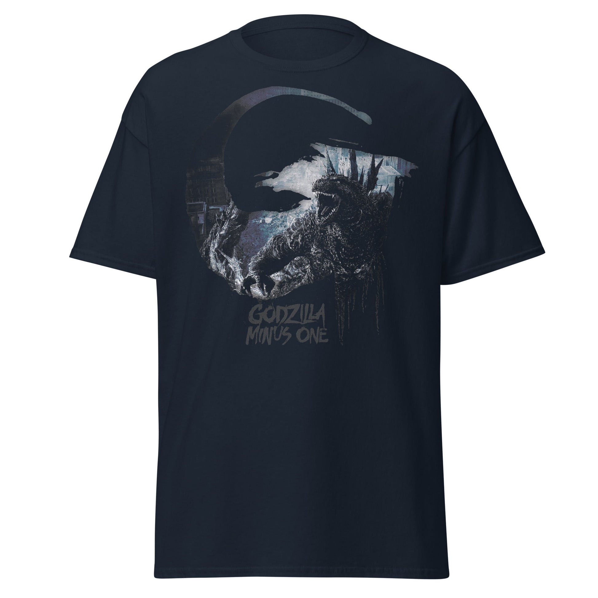Godzilla Minus One T-Shirt - King of the Monsters Tee - Navy - T-Shirts Online