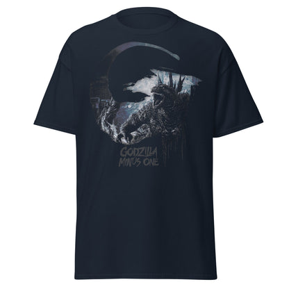 Godzilla Minus One T-Shirt - King of the Monsters Tee - Navy - T-Shirts Online