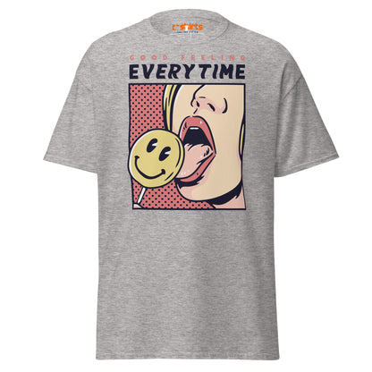 Good Feeling Every Time T-Shirt - Sport Grey - T-Shirts Online