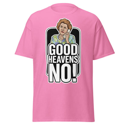 Good Heavens No! T-Shirt – Funny Retro British Comedy Tee - Azalea - T-Shirts Online
