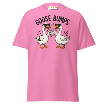 Goose Bumps Funny Goose Fist Bump T-Shirt - Azalea - T-Shirts Online
