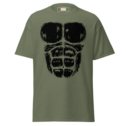 Gorilla Chest | Gorilla T-Shirt - Military Green - T-Shirts Online