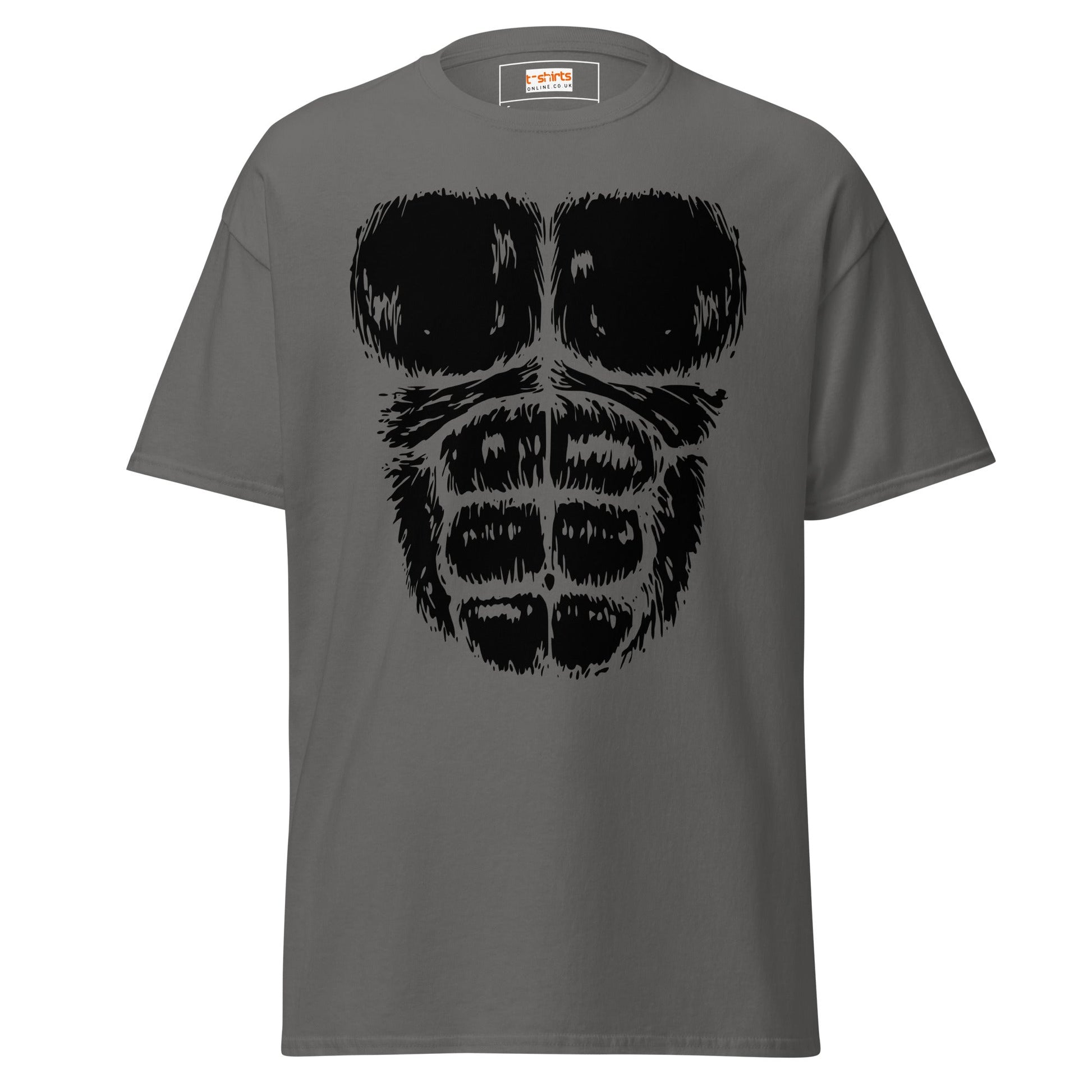Gorilla Chest | Gorilla T-Shirt - Charcoal - T-Shirts Online