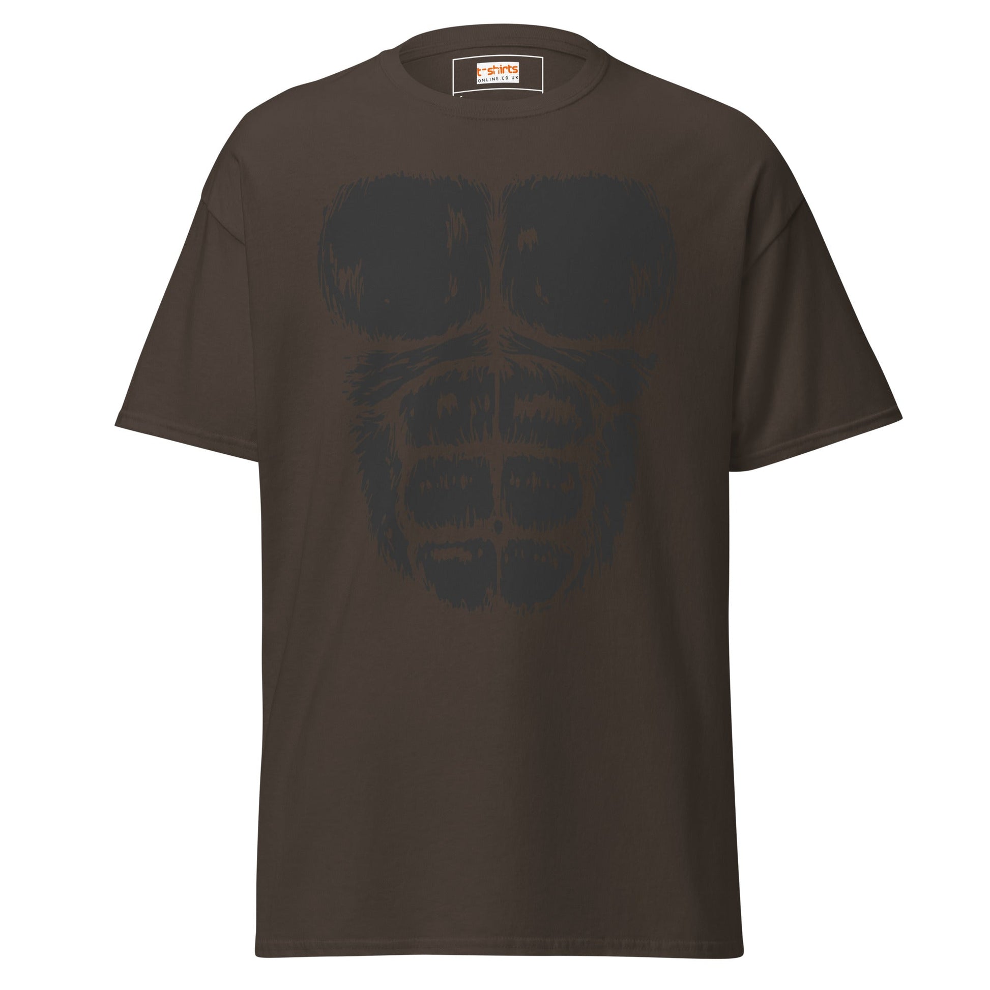 Gorilla Chest | Gorilla T-Shirt - Dark Chocolate - T-Shirts Online