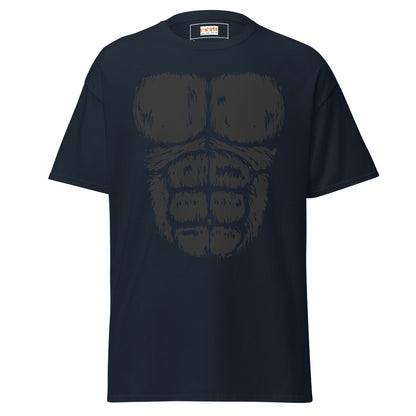 Gorilla Chest | Gorilla T-Shirt - Navy - T-Shirts Online