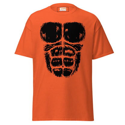 Gorilla Chest | Gorilla T-Shirt - Orange - T-Shirts Online