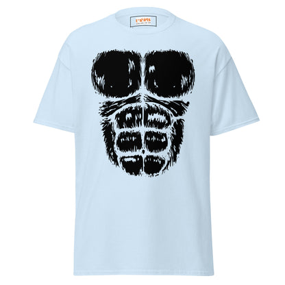 Gorilla Chest | Gorilla T-Shirt - Light Blue - T-Shirts Online