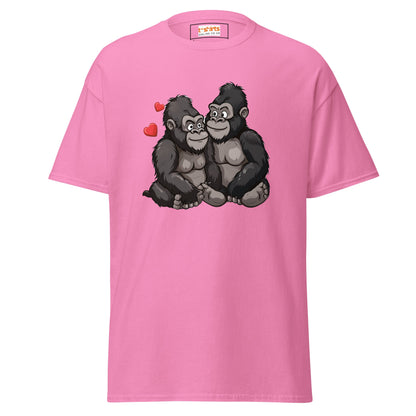Gorilla Couple | Gorilla T-Shirt - Azalea - T-Shirts Online