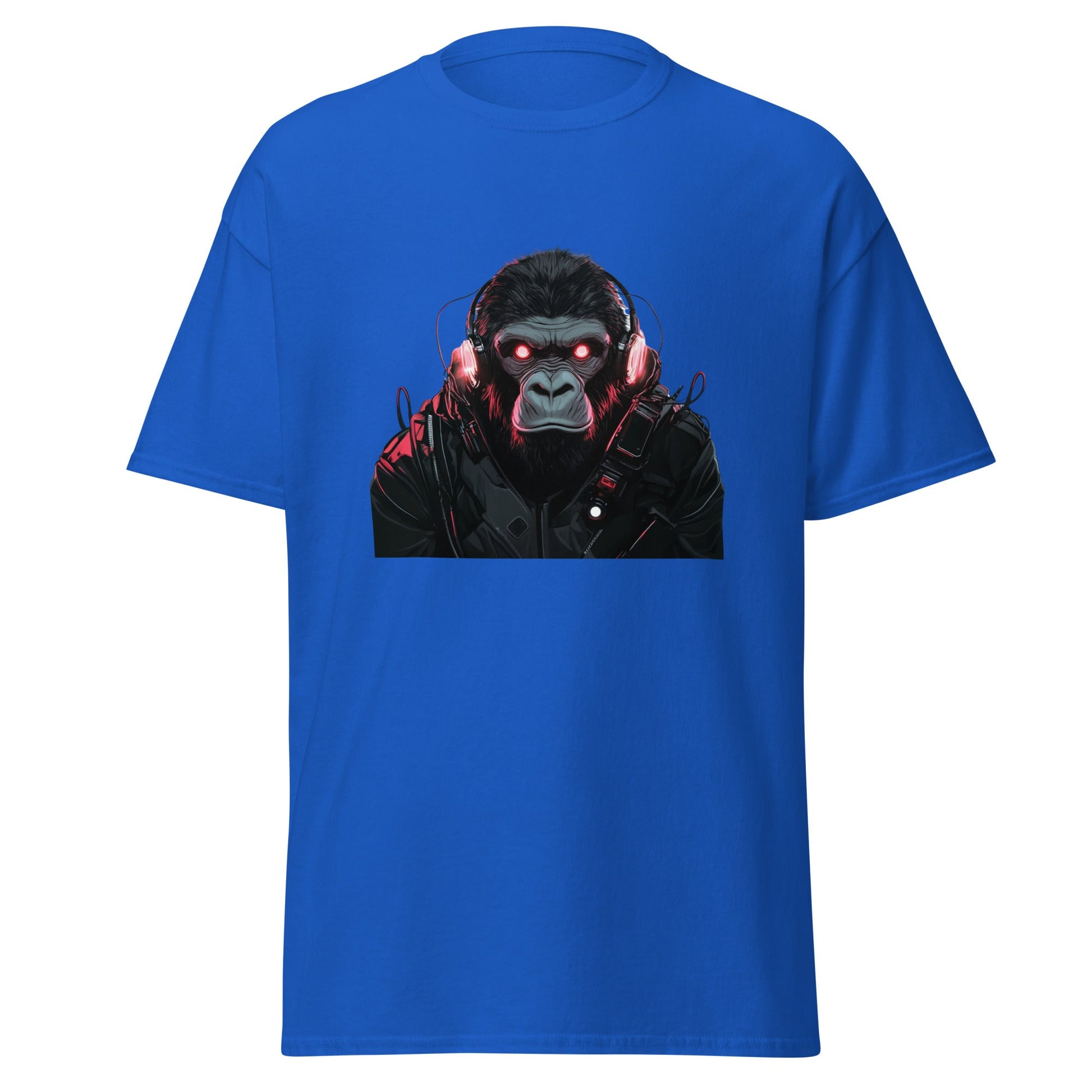 Gorilla DJ | Gorilla T-Shirt - Royal - T-Shirts Online