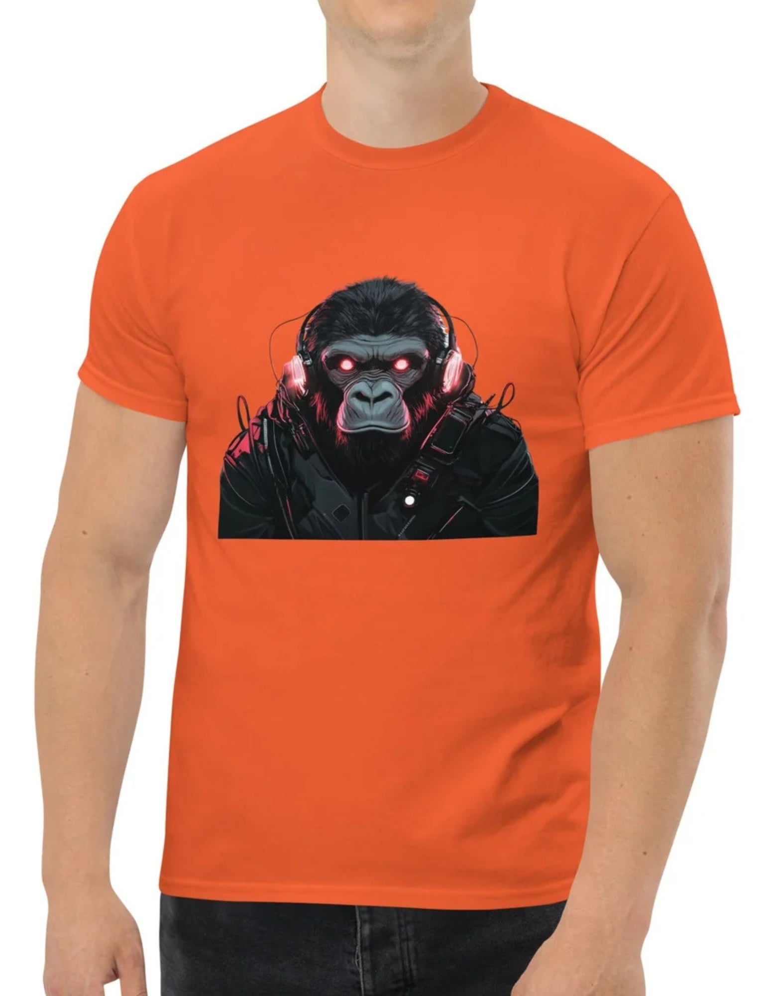 Gorilla DJ | Gorilla T-Shirt - Royal - T-Shirts Online