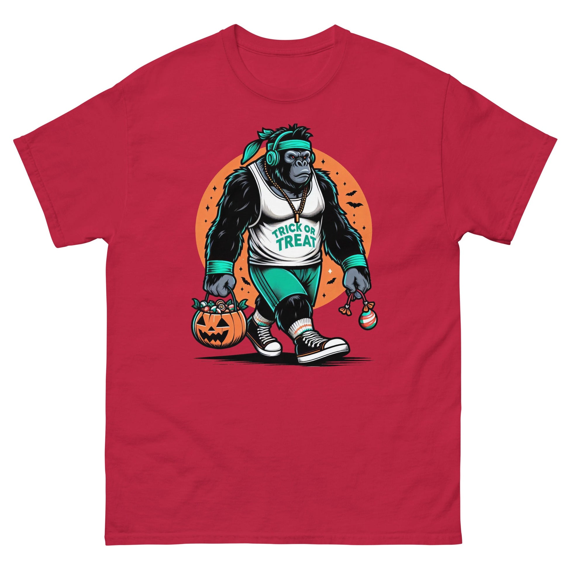 Gorilla Halloween | Halloween T-Shirt - Cardinal - T-Shirts Online