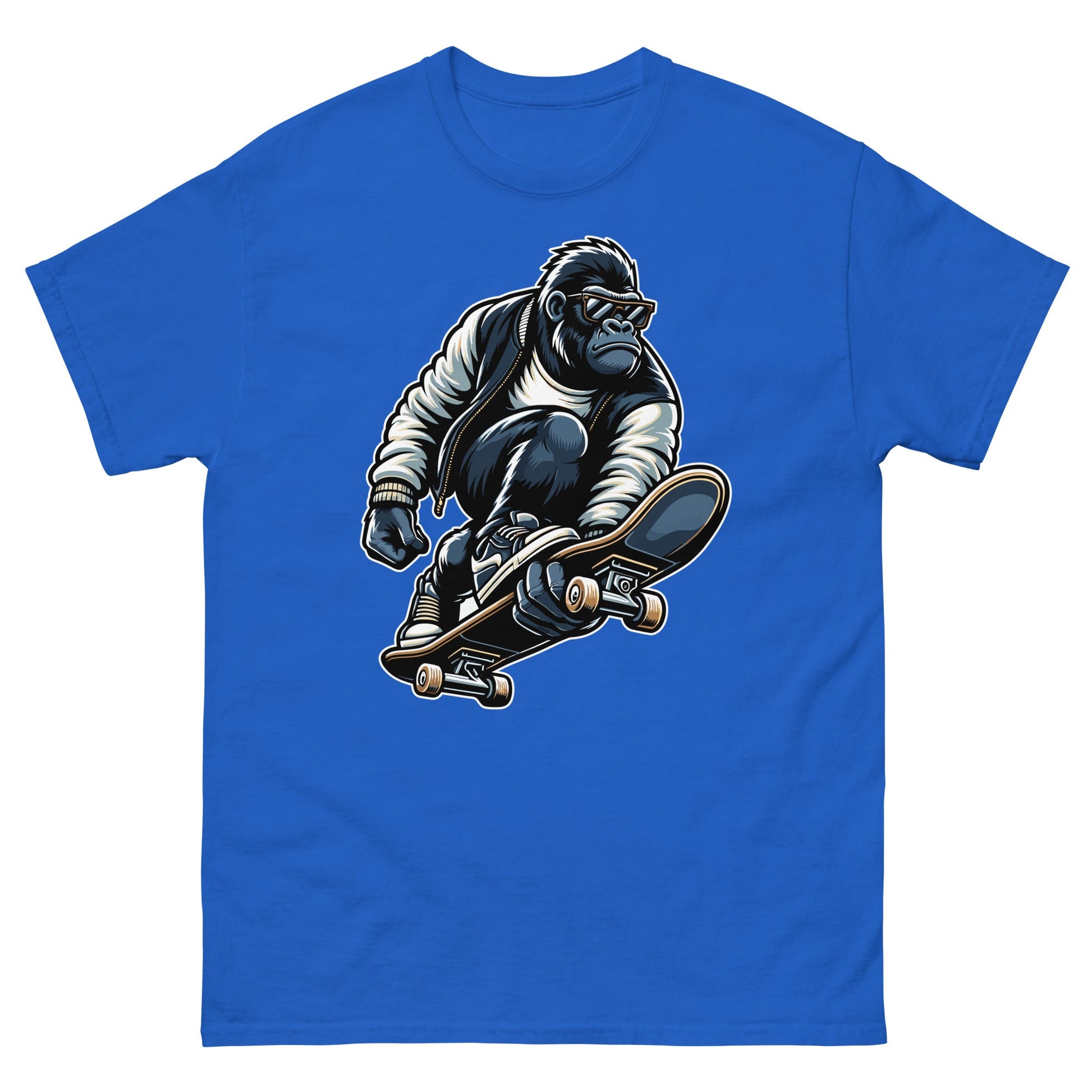 Gorilla Skateboard | Skating T-Shirt - T-Shirts Online