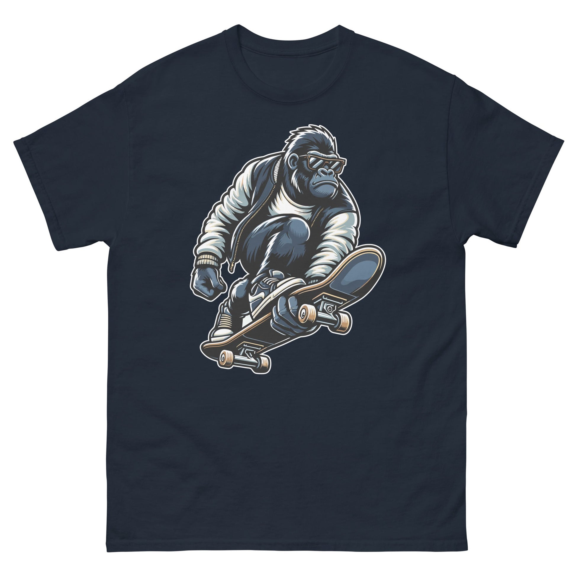 Gorilla Skateboard | Skating T-Shirt - T-Shirts Online