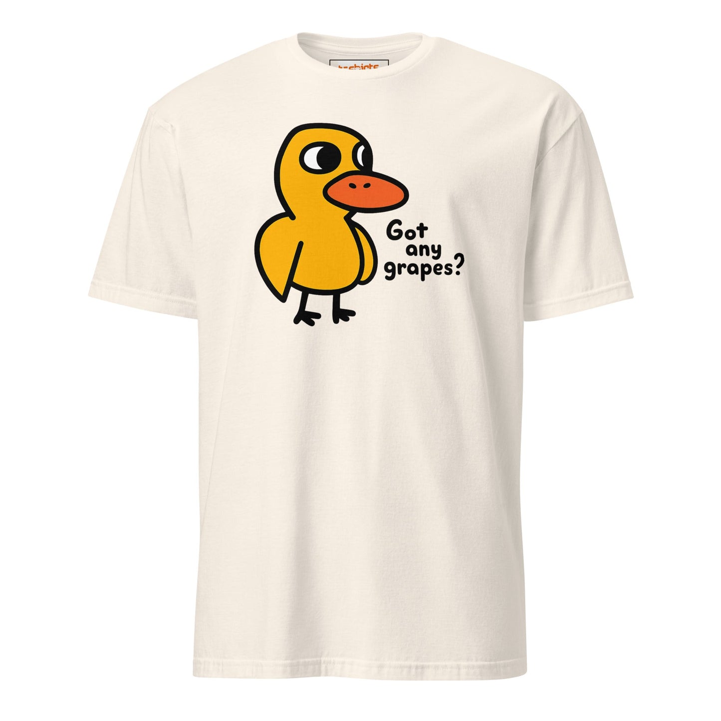 Got Any Grapes T-Shirt | Mr Duck Tee - Natural - T-Shirts Online