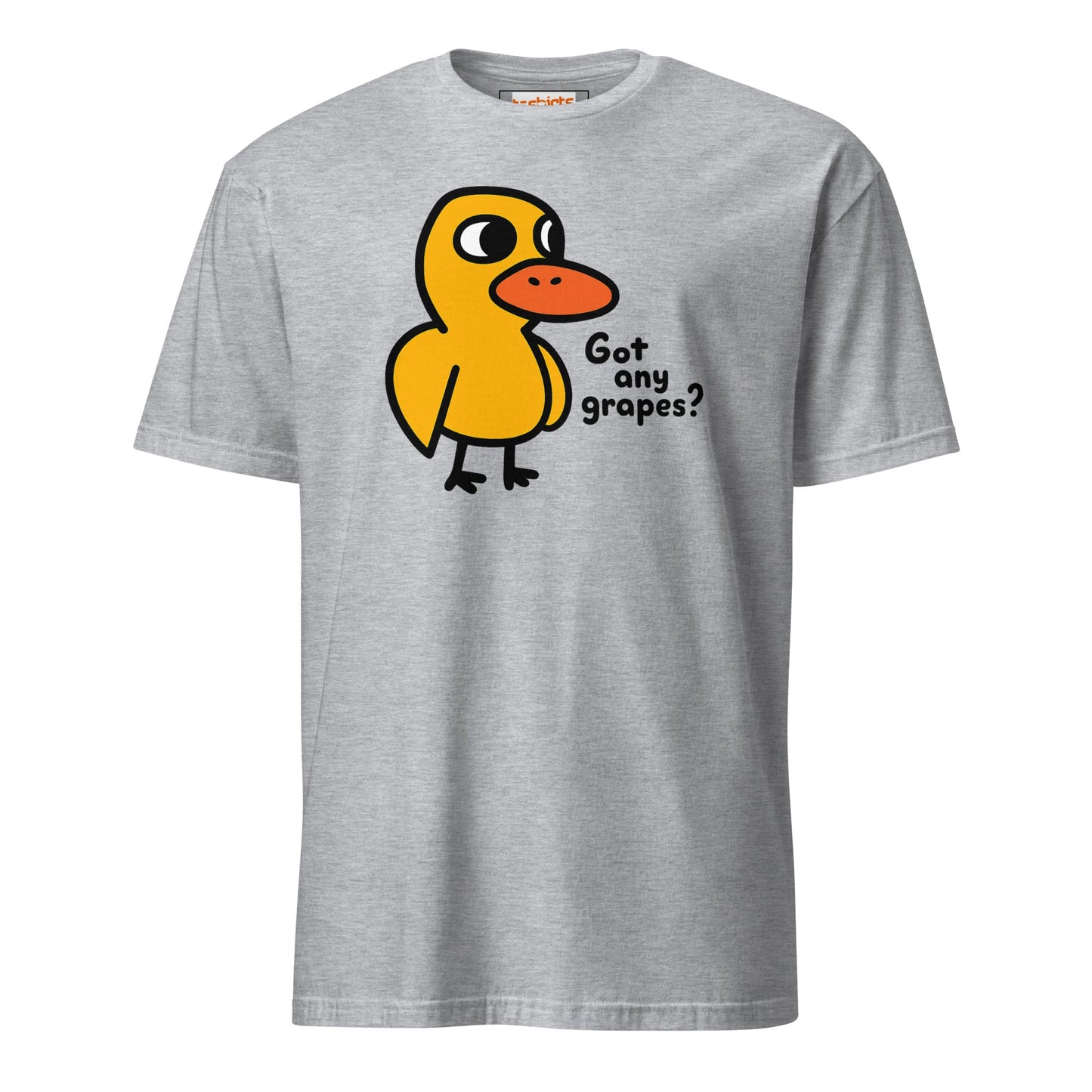 Got Any Grapes T-Shirt | Mr Duck Tee - Sport Grey - T-Shirts Online