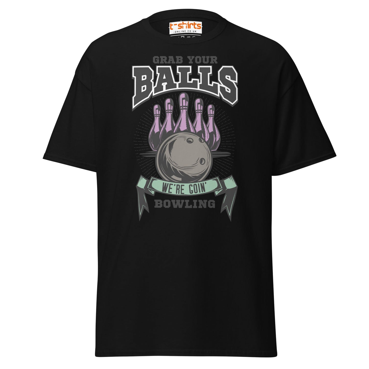Grab Your Balls T-Shirt - Black - T-Shirts Online