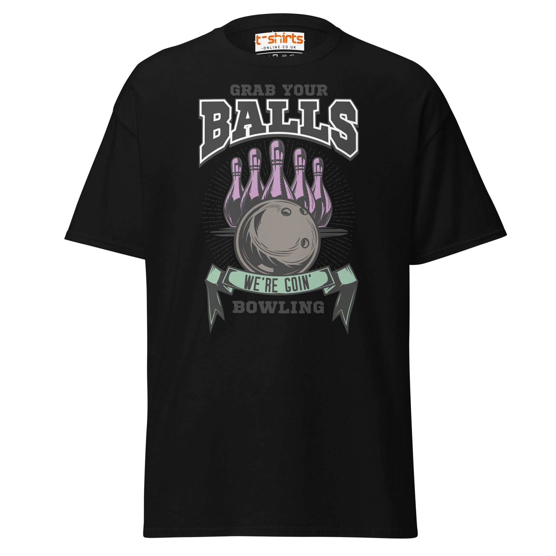 Grab Your Balls T-Shirt - Black - T-Shirts Online