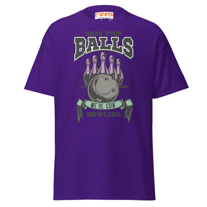 Grab Your Balls T-Shirt - Purple - T-Shirts Online