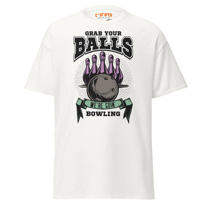 Grab Your Balls T-Shirt - White - T-Shirts Online