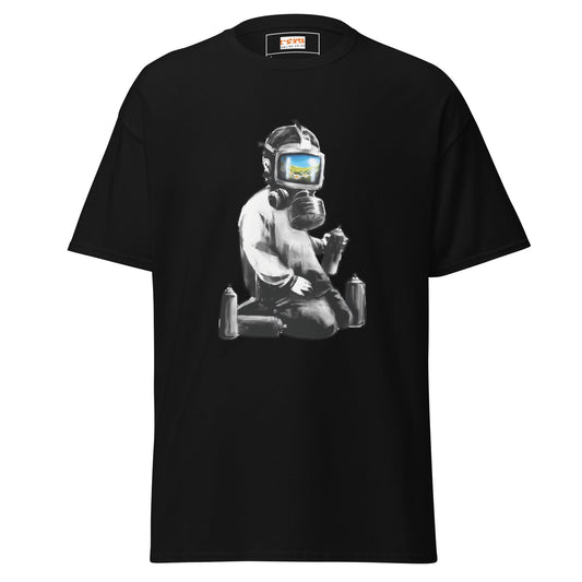 Graffiti Artist | Banksy Inspired T-Shirt - Black - T-Shirts Online