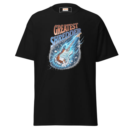 Greatest Shredder T-Shirt | Guitar Music Tee - Black - T-Shirts Online