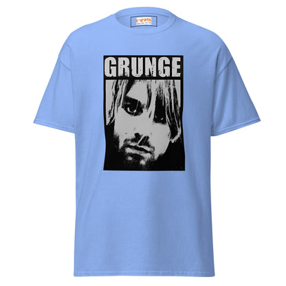 Grunge | Music T-Shirt - Carolina Blue - T-Shirts Online