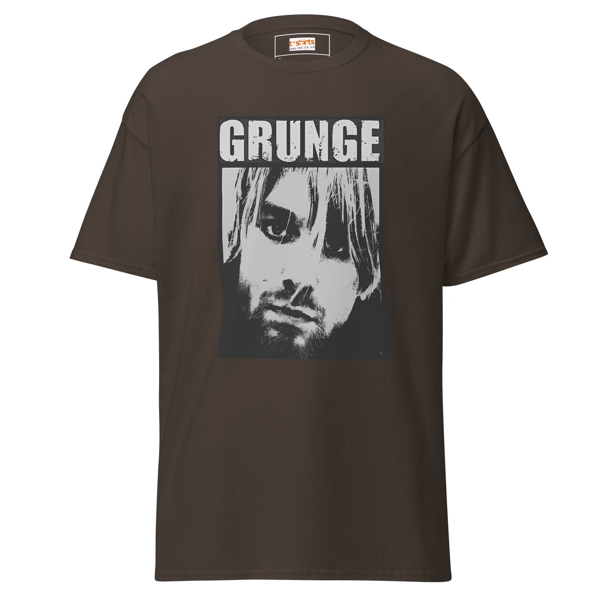 Grunge | Music T-Shirt - Dark Chocolate - T-Shirts Online