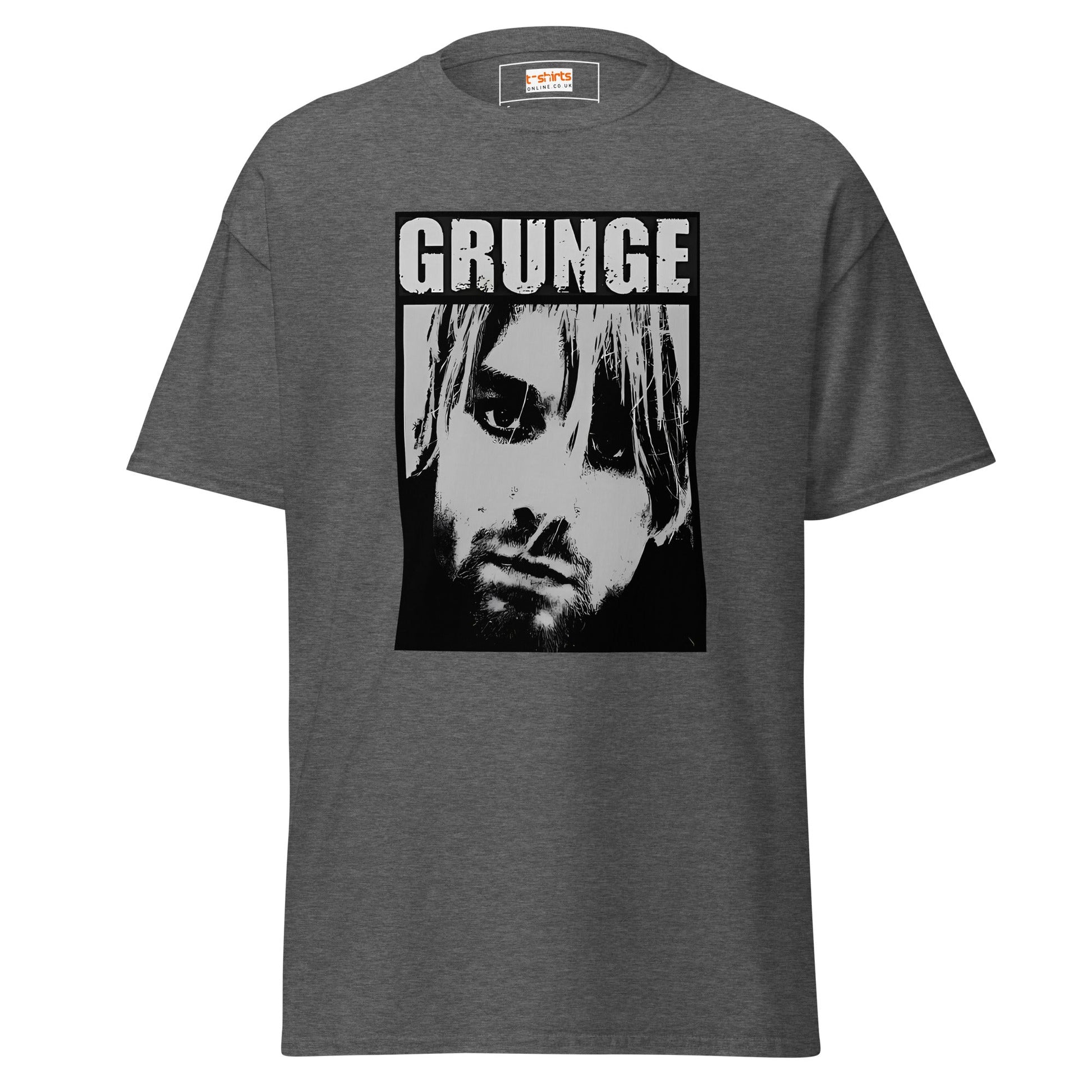 Grunge | Music T-Shirt - Dark Heather - T-Shirts Online