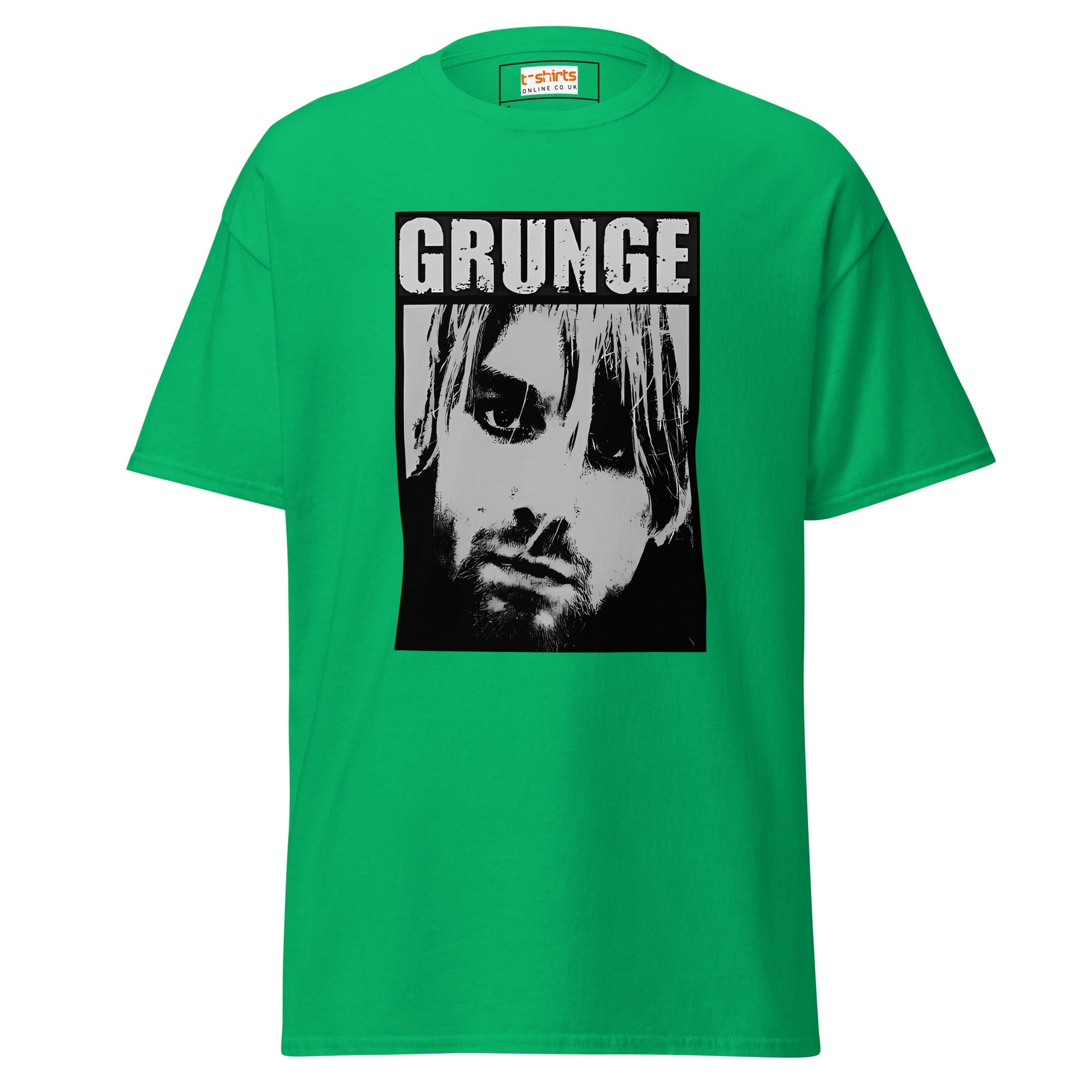 Grunge | Music T-Shirt - Irish Green - T-Shirts Online