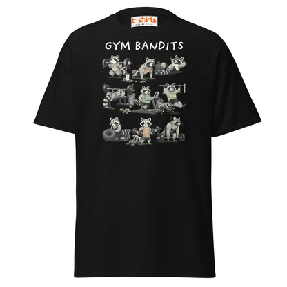 Gym Bandits Raccoon Workout T-Shirt - Black - T-Shirts Online