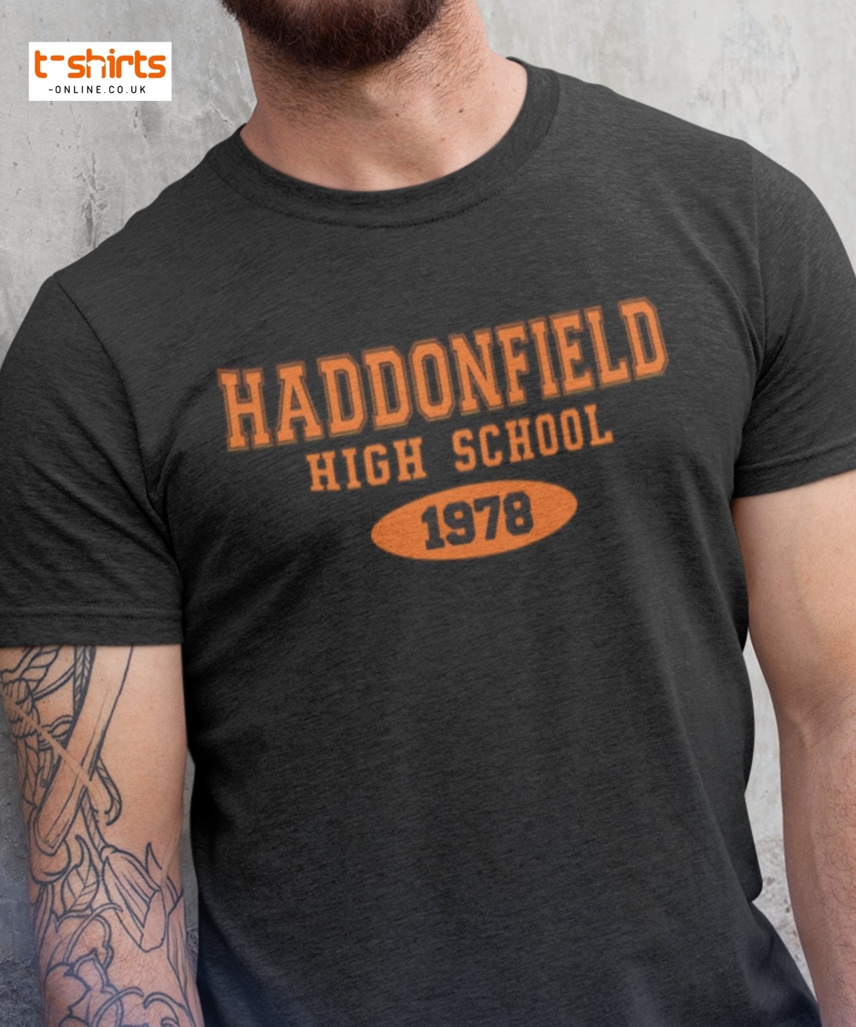 Haddonfield High School 1978 T-Shirt - Maroon - T-Shirts Online