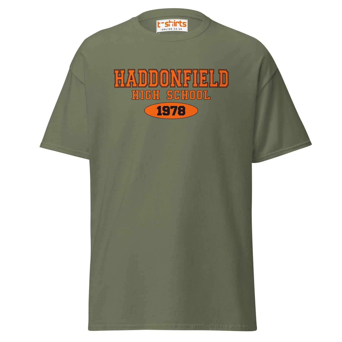 Haddonfield High School 1978 T-Shirt - Military Green - T-Shirts Online