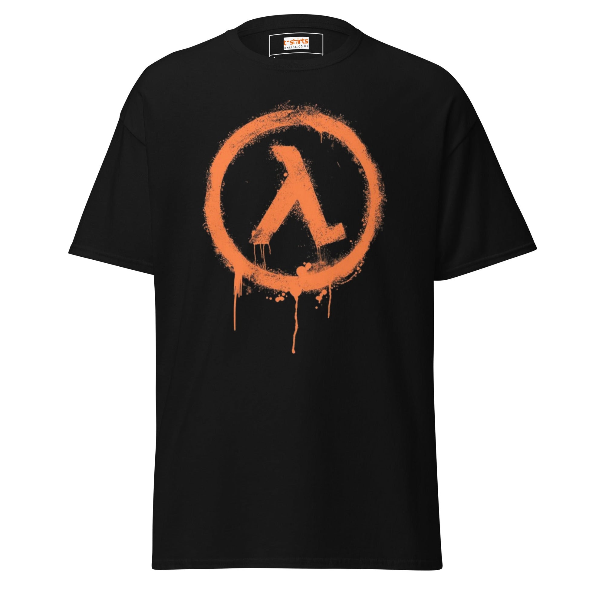 Half Life Retro Gaming T-Shirt | Black Mesa T-Shirt - Black - T-Shirts Online