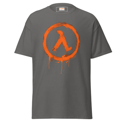 Half Life Retro Gaming T-Shirt | Black Mesa T-Shirt - Charcoal - T-Shirts Online