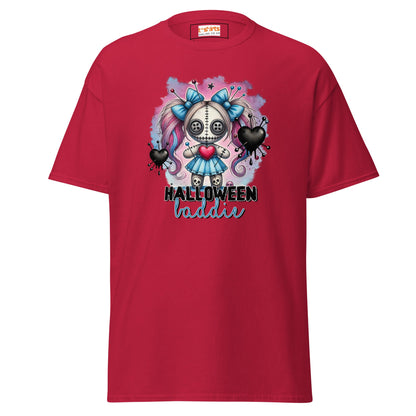 Halloween Baddie | Voodoo Doll T-Shirt - Cardinal - T-Shirts Online