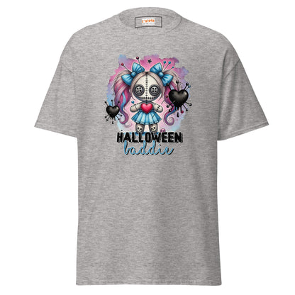 Halloween Baddie | Voodoo Doll T-Shirt - Sport Grey - T-Shirts Online