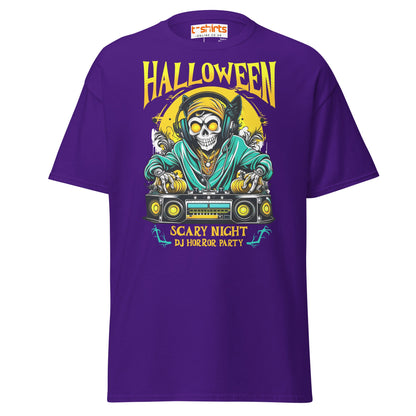 Halloween DJ Scary Night Party T-Shirt - Color - T-Shirts Online