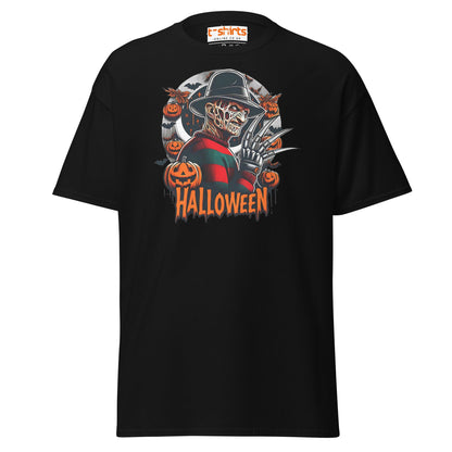 Halloween Horror T-Shirt | Creepy Pumpkin & Claw Tee - Black - T-Shirts Online