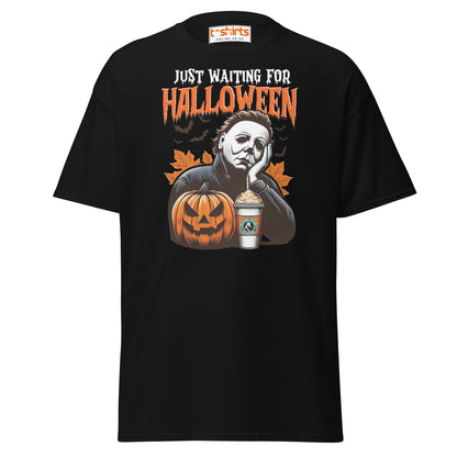 Halloween Michael Myers Coffee T-Shirt - Black - T-Shirts Online