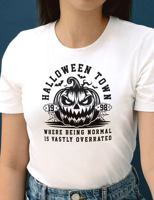 Halloween Town | Halloween T-Shirt - Cardinal - T-Shirts Online