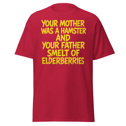 Hamster & Elderberries Funny Quote T-Shirt - Cardinal - T-Shirts Online