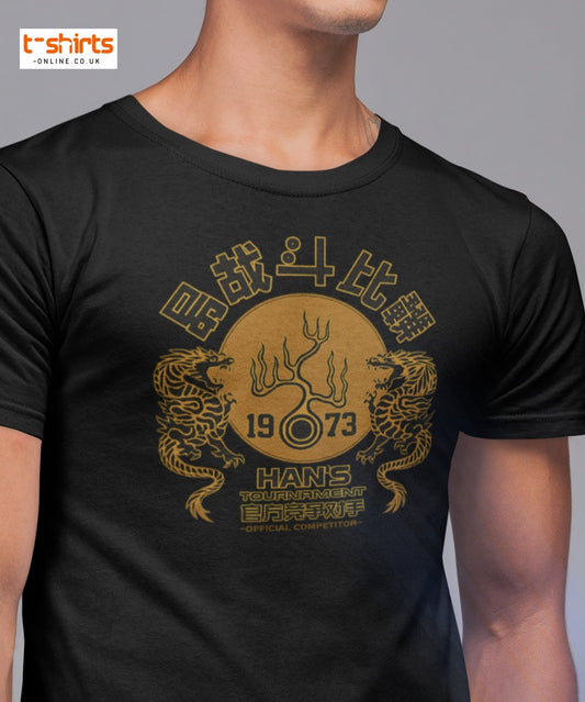 Han’s Tournament 1973 Competitor T-Shirt - Black - T-Shirts Online